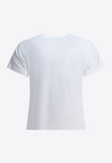 Alexander Wang Puff Logo T-shirt White 4CC3241521100_82040