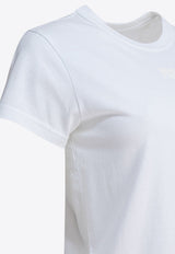 Alexander Wang Puff Logo T-shirt White 4CC3241521100_82040