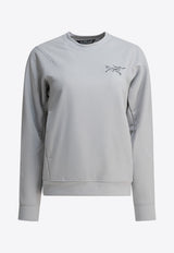 Arc'teryx Aestas Crewneck Sweatshirt Gray X000009053AESTASSOLITUDE_44de0551-4c25-4619-befe-bb4222547702