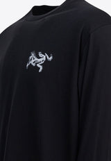 Arc'teryx Kragg SL Long-Sleeved T-shirt Black X000009537KRAGG SLCTNBLACK/ARCTIC SILK_2bae1e8d-bbac-4b89-884f-a5b0d1e9cf0b