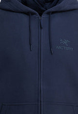 Arc'teryx Emblem Full Zip-Up Hooded Sweatshirt Blue X000009929EMBLEM FZBLACK/SAPHIRE_eae40a82-3611-4ed4-877a-9534d9a2d040