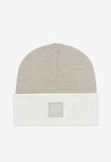 Arc'teryx Two-Tone Logo Patch Beanie Beige X000009931COLOUR BLOCK TOQUERUNE/ARTIC SILK_3c19a2c1-ca34-4834-a7d8-db19c74222b0