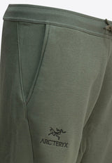 Track Pants with Embroidered-Logo