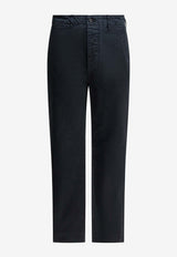 Auralee Straight-Leg Chino Pants A25AP02CPBLACK_76583f10-b52d-447c-9f1d-d23be6919673