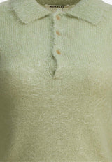 Auralee Mohair-Blend Polo Sweater A25AP03KMLIGHT KHAKI_8a8a191e-9f29-4a81-9070-2ab7cb8e2fbd