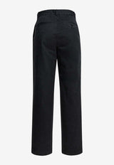 Auralee Straight-Leg Chino Pants A25AP04CPBLACK_97899812-6da7-4f78-9094-09990464e2c3