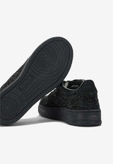 Autry Medalist Studded Low-Top Sneakers Black AULWNA02_2c4f3522-2462-4f53-bebd-9e1e9d8473a7