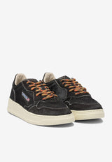 Autry Medalist Pony Hair Sneakers Black AULWPE03_8cc22f2a-b1e5-4d77-834e-28a3bb847bf9