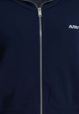 Autry Logo Embroidered Zip-Up Jacket Blue JAPWB7KB_e6f1c763-21ea-4651-ac03-19aec70dc22b