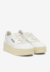 Autry Medalist Platform Low-Top Sneakers White PTLWLL05_82611
