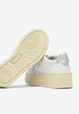 Autry Medalist Platform Low-Top Sneakers White PTLWLL05_82611