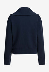 Autry Half-Up Logo Sweatshirt Blue SWPWM4HV_edb7f498-8389-456c-bad3-09e1f1f73248