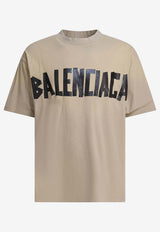 Balenciaga Tape Type Logo T-shirt Beige 764235TSVK19501_6456f394-e3be-4779-bff3-8eaff295aec4