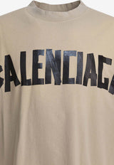Balenciaga Tape Type Logo T-shirt Beige 764235TSVK19501_6456f394-e3be-4779-bff3-8eaff295aec4