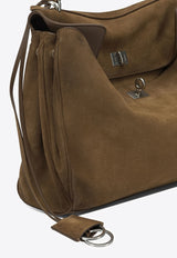 Balenciaga Medium Rodeo Suede Shoulder Bag Brown 7897722AB4G2533_42e0aef3-d9f3-4c1c-b55c-651a3ba67f08