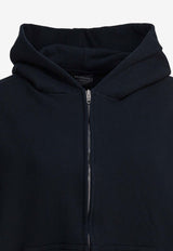 Balenciaga Flipped Logo Faded Zip-Up Hoodie Black 803264TSVU71750_82849