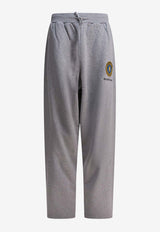 Balenciaga Logo Patch Oversized Track Pants Gray 826185TSVH31300_82401