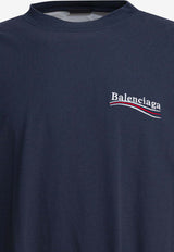 Balenciaga Political Campaign Print T-shirt Blue 835512TSVU93903_c692dd6e-6ae5-41b4-9b9a-ec5d8c6f7a6b