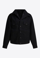 Balenciaga Standing Denim Jacket Black 849898TTWA41000_10b94c78-5f83-4419-a9f3-1ba92d6c9245