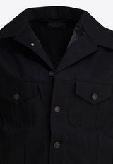 Balenciaga Standing Denim Jacket Black 849898TTWA41000_10b94c78-5f83-4419-a9f3-1ba92d6c9245