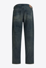 Balenciaga Logo Straight-Leg Jeans Blue 851351TTW763394_7468d037-619b-4dd1-bf30-9f08edc1ec6d