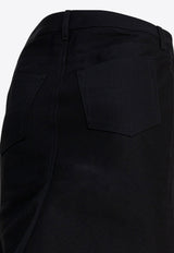 Balenciaga Godet Midi Skirt Black 852330TTWA41000_197534a3-3f86-46c1-914b-684315db86a4