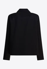 Balenciaga Wool Tailored Blazer Black 852500TSU041000_5ad28e2c-e5b4-429a-870c-75ab541ff563