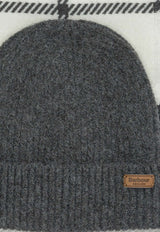Barbour Pendle Beanie and Blair Scarf Gift Set Gray LGS0094LGSGY31_c2df3d81-f6c1-4370-aa10-a622708a8330