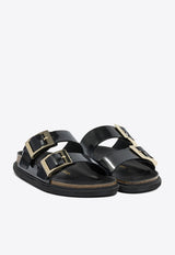 Birkenstock Arizona Shiny Leather Sandals Black 1029353BLACK_b697a34e-fb3c-4e3e-9c86-c1e94f263668