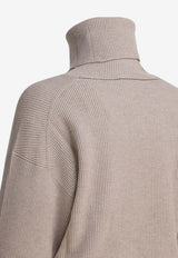 Brunello Cucinelli Turtleneck Cropped Sweater Beige M16129313C9731_6b32e35b-be45-45c4-b88f-847fb420990d