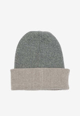 Brunello Cucinelli Reversible Cashmere Beanie Gray M2293600CIJ35_0c4c9526-beca-42ab-bbec-18338272b5b2