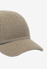 Brunello Cucinelli Ribbed Knit Cashmere Trucker Hat Beige MCAP9A025CIT23_c41266a2-27a2-4c7c-a64b-5a5fa32ed17f