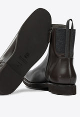 Brunello Cucinelli Calf Leather Chelsea Boots Dark Brown MZOLG3033C8279_c7d0e50a-e425-4b70-afae-48472aa255a7