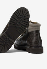 Brunello Cucinelli Leather Hiking Boots MZUMRFS890CZH06_3e8f856c-e987-4c16-9c05-3b351e7ae4e2