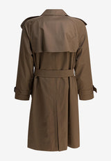 Burberry Double-Breasted Trench Coat Brown 8113612_e8b64c43-21a8-4651-a3aa-8641919a0b46