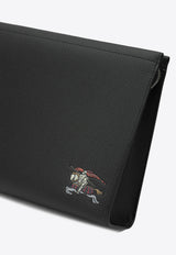 Burberry EKD Leather Pouch Black 8115478_6561dcdb-9e0c-44d1-9592-010b3bd354ad