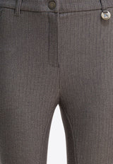 Burberry Jodhpur Herringbone Slim Pants Taupe 8116806_633e668e-7d33-4c85-b3f6-d12644426c83