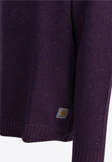 Carhartt Wip Anglistic Wool Sweater Purple I0109773ASXX.03_e6bf0f43-4754-4df8-9da1-07afebb581af