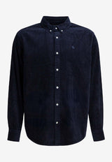 Carhartt Wip Madison Cord Long-Sleeved Corduroy Shirt Navy I0299580FHXX.03_23efa350-9a4c-4a92-a15f-9e0dba3f55b5