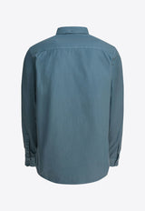 Carhartt Wip Bolton Long-Sleeved Shirt Blue I03023833EXX.03_89476301-7b33-4b9e-bf3a-75643a920c91