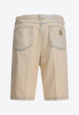 Carhartt Wip Landon Denim Shorts Beige I03046901SN.00_f2ba8dc9-4000-4020-be16-9a0622764f49