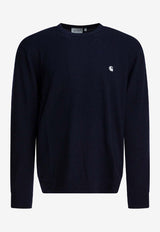 Carhartt Wip Madison Logo Sweater Navy I0308410CO.XX.03_36346f4a-479a-4809-a817-d2ac6adb2be9