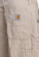 Carhartt Wip Walter Single Knee Shorts Beige I0335830502.03_20daafbf-dd42-4f09-b23f-a6155d0b5aa7