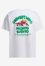 Carhartt Wip Pronto Graphic Print T-shirt White I03519502XX.03_82606