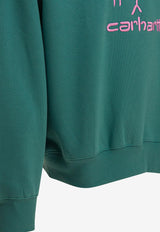 Carhartt Wip Masterpiece Crewneck Sweatshirt Green I03519933MXX.03_82562