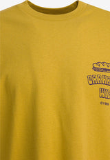 Carhartt Wip Sandwich Printed T-shirt Yellow I03523030AXX.03_82579
