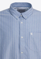 Carhartt Wip Cassel Long-Sleeved Stripe Shirt Light Blue I03532735BXX.03_b0573f92-1374-4d57-9b41-272d64bf0445