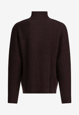 Carhartt Wip Detroit Half-Zip Wool-Blend Sweater Brown I03539833HXX.03_f4721d6f-de7c-4304-b7dc-2dc9fb9f2bfb