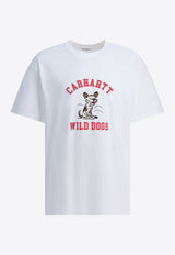 Carhartt Wip Wild Dog Printed T-shirt White I03545002XX.03_9f4dbad9-362a-4cda-b1b1-82fa0f547c68