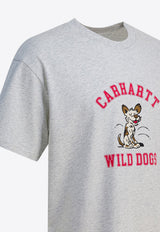 Carhartt Wip Wild Dog Printed T-shirt Gray I035450482XX.03_73bb3e9d-1453-4335-919d-ca3ab9b8ecb7